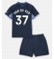 Tottenham Hotspur Micky van de Ven #37 Uit tenue Kids 2023-24 Korte Mouwen (+ broek)