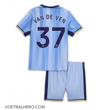 Tottenham Hotspur Micky van de Ven #37 Uit tenue Kids 2024-25 Korte Mouwen (+ broek)