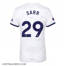 Tottenham Hotspur Pape Matar Sarr #29 Thuis tenue Dames 2023-24 Korte Mouwen