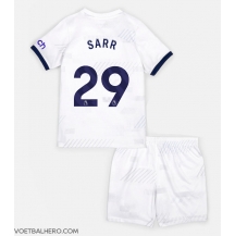 Tottenham Hotspur Pape Matar Sarr #29 Thuis tenue Kids 2023-24 Korte Mouwen (+ broek)