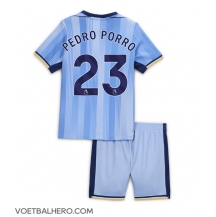 Tottenham Hotspur Pedro Porro #23 Uit tenue Kids 2024-25 Korte Mouwen (+ broek)