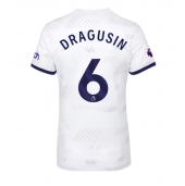 Tottenham Hotspur Radu Dragusin #6 Thuis tenue Dames 2023-24 Korte Mouwen