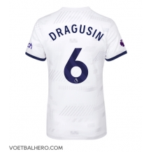 Tottenham Hotspur Radu Dragusin #6 Thuis tenue Dames 2023-24 Korte Mouwen