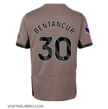 Tottenham Hotspur Rodrigo Bentancur #30 Derde tenue Dames 2023-24 Korte Mouwen