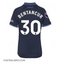 Tottenham Hotspur Rodrigo Bentancur #30 Uit tenue Dames 2023-24 Korte Mouwen