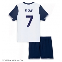 Tottenham Hotspur Son Heung-min #7 Thuis tenue Kids 2024-25 Korte Mouwen (+ broek)