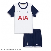 Tottenham Hotspur Thuis tenue Kids 2024-25 Korte Mouwen (+ broek)