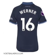 Tottenham Hotspur Timo Werner #16 Uit tenue Dames 2023-24 Korte Mouwen