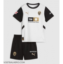 Valencia Thuis tenue Kids 2024-25 Korte Mouwen (+ broek)