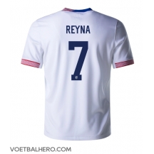 Verenigde Staten Giovanni Reyna #7 Thuis tenue Copa America 2024 Korte Mouwen