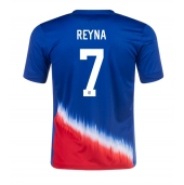 Verenigde Staten Giovanni Reyna #7 Uit tenue Copa America 2024 Korte Mouwen