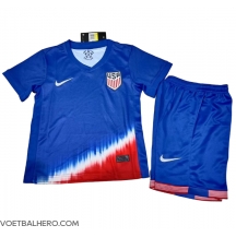 Verenigde Staten Uit tenue Kids Copa America 2024 Korte Mouwen (+ broek)