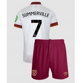 West Ham United Crysencio Summerville #7 Derde tenue Kids 2024-25 Korte Mouwen (+ broek)