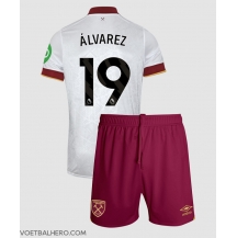 West Ham United Edson Alvarez #19 Derde tenue Kids 2024-25 Korte Mouwen (+ broek)