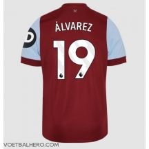 West Ham United Edson Alvarez #19 Thuis tenue 2023-24 Korte Mouwen