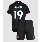 West Ham United Edson Alvarez #19 Uit tenue Kids 2024-25 Korte Mouwen (+ broek)