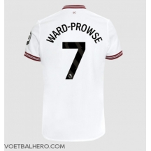 West Ham United James Ward-Prowse #7 Uit tenue 2023-24 Korte Mouwen