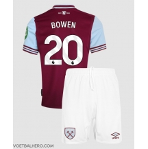 West Ham United Jarrod Bowen #20 Thuis tenue Kids 2024-25 Korte Mouwen (+ broek)