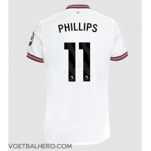 West Ham United Kalvin Phillips #11 Uit tenue 2023-24 Korte Mouwen