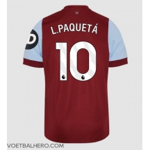 West Ham United Lucas Paqueta #10 Thuis tenue 2023-24 Korte Mouwen