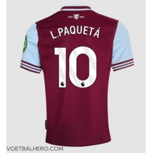 West Ham United Lucas Paqueta #10 Thuis tenue 2024-25 Korte Mouwen