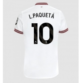 West Ham United Lucas Paqueta #10 Uit tenue 2023-24 Korte Mouwen