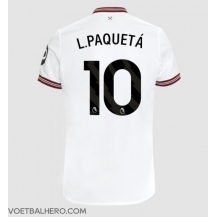 West Ham United Lucas Paqueta #10 Uit tenue 2023-24 Korte Mouwen