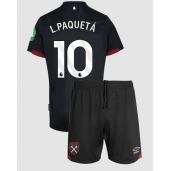 West Ham United Lucas Paqueta #10 Uit tenue Kids 2024-25 Korte Mouwen (+ broek)