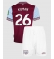 West Ham United Max Kilman #26 Thuis tenue Kids 2024-25 Korte Mouwen (+ broek)