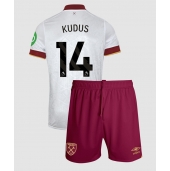 West Ham United Mohammed Kudus #14 Derde tenue Kids 2024-25 Korte Mouwen (+ broek)