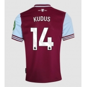 West Ham United Mohammed Kudus #14 Thuis tenue 2024-25 Korte Mouwen