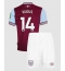 West Ham United Mohammed Kudus #14 Thuis tenue Kids 2024-25 Korte Mouwen (+ broek)