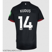 West Ham United Mohammed Kudus #14 Uit tenue 2024-25 Korte Mouwen