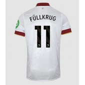 West Ham United Niclas Fullkrug #11 Derde tenue 2024-25 Korte Mouwen