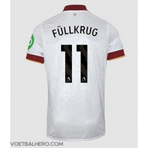 West Ham United Niclas Fullkrug #11 Derde tenue 2024-25 Korte Mouwen