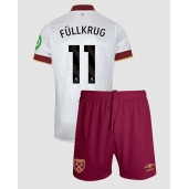 West Ham United Niclas Fullkrug #11 Derde tenue Kids 2024-25 Korte Mouwen (+ broek)