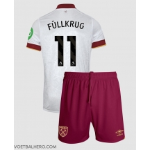 West Ham United Niclas Fullkrug #11 Derde tenue Kids 2024-25 Korte Mouwen (+ broek)