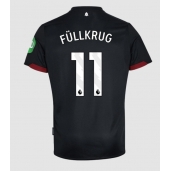 West Ham United Niclas Fullkrug #11 Uit tenue 2024-25 Korte Mouwen