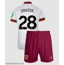 West Ham United Tomas Soucek #28 Derde tenue Kids 2024-25 Korte Mouwen (+ broek)