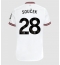 West Ham United Tomas Soucek #28 Uit tenue 2023-24 Korte Mouwen