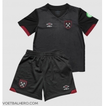 West Ham United Uit tenue Kids 2024-25 Korte Mouwen (+ broek)