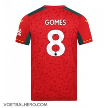 Wolves Joao Gomes #8 Uit tenue 2023-24 Korte Mouwen