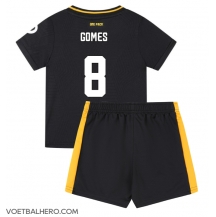 Wolves Joao Gomes #8 Uit tenue Kids 2024-25 Korte Mouwen (+ broek)