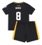 Wolves Joao Gomes #8 Uit tenue Kids 2024-25 Korte Mouwen (+ broek)