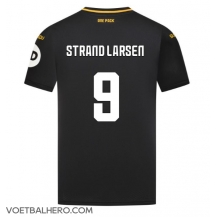 Wolves Jorgen Strand Larsen #9 Uit tenue 2024-25 Korte Mouwen