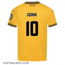 Wolves Matheus Cunha #10 Thuis tenue 2024-25 Korte Mouwen