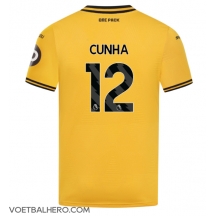 Wolves Matheus Cunha #12 Thuis tenue 2024-25 Korte Mouwen