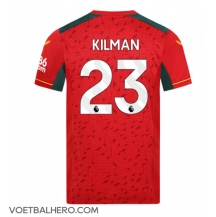 Wolves Max Kilman #23 Uit tenue 2023-24 Korte Mouwen