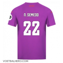 Wolves Nelson Semedo #22 Derde tenue 2024-25 Korte Mouwen