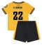 Wolves Nelson Semedo #22 Thuis tenue Kids 2024-25 Korte Mouwen (+ broek)